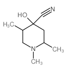 4-Hydroxy-1,2,5-trimethyl-4-piperidinecarbonitrile图片