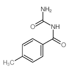 Urea, p-toluoyl-结构式