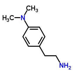 2-(P-DIMETHYLAMINOPHENYL)ETHYLAMINE structure