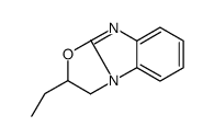 Oxazolo[3,2-a]benzimidazole, 2-ethyl-2,3-dihydro- (9CI) Structure