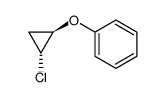 cis-1-Chlor-2-phenoxy-cyclopropan Structure