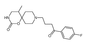 9-[3-(p-Fluorobenzoyl)propyl]-5-methyl-1-oxa-3,9-diazaspiro[5.5]undecan-2-one picture