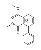 (1R,4R)-1-Phenyl-7-oxa-bicyclo[2.2.1]hepta-2,5-diene-2,3-dicarboxylic acid dimethyl ester Structure