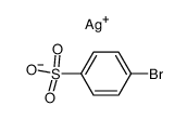 silver(I) 4-bromobenzenesulfonate结构式