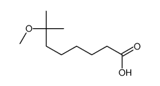 7-methoxy-7-methyloctanoic acid Structure