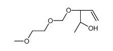 (2S,3S)-3-(2-methoxyethoxymethoxy)pent-4-en-2-ol结构式