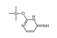 2-trimethylsilyloxypyrimidin-4-amine Structure