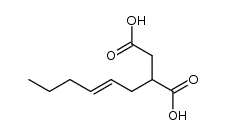 hex-2-enyl-succinic acid结构式
