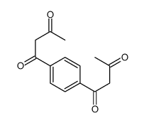 1-[4-(3-oxobutanoyl)phenyl]butane-1,3-dione Structure