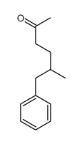 5-methyl-6-phenylhexan-2-one Structure