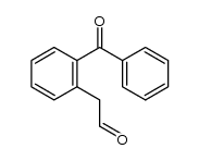 2-(2-benzoylphenyl)acetaldehyde结构式