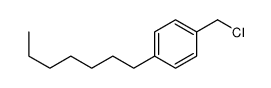 1-(chloromethyl)-4-heptylbenzene结构式