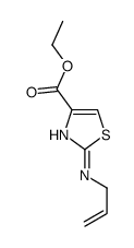 Ethyl 2-(allylamino)-1,3-thiazole-4-carboxylate结构式