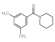 Methanone,(3,5-dimethylphenyl)-1-piperidinyl- Structure