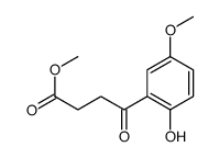methyl 4-(2-hydroxy-5-methoxyphenyl)-4-oxobutanoate Structure