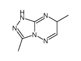 3,7-dimethyl-1,7-dihydro-[1,2,4]triazolo[4,3-b][1,2,4]triazine Structure