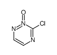 3-chloro-2-oxido-1,2,4-triazin-2-ium Structure