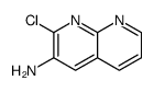 2-chloro-1,8-naphthyridin-3-amine Structure