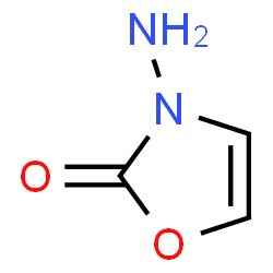 2(3H)-Oxazolone,3-amino-(9CI) Structure