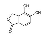 4,5-dihydroxy-3H-2-benzofuran-1-one结构式