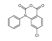 7-chloro-1-phenyl-3,1-benzoxazine-2,4-dione Structure