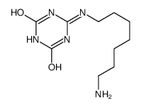 6-(7-aminoheptylamino)-1H-1,3,5-triazine-2,4-dione Structure
