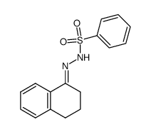 N'-(3,4-dihydronaphthalen-1(2H)-ylidene)benzenesulfonohydrazide Structure