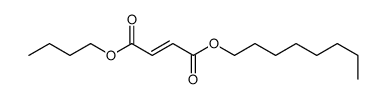 Maleic acid 1-butyl 4-octyl ester Structure