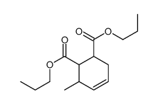 dipropyl 3-methylcyclohex-4-ene-1,2-dicarboxylate结构式