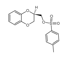 (2R)-2-(hydroxymethyl)-1,4-benzodioxan tosylate Structure