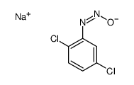 sodium 2,5-dichlorophenyl-N-nitrosoamide Structure