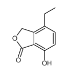 4-ethyl-7-hydroxy-3H-2-benzofuran-1-one结构式