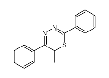 6-methyl-2,5-diphenyl-6H-1,3,4-thiadiazine结构式