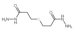 Propanoic acid,3,3'-thiobis-, dihydrazide (9CI) Structure