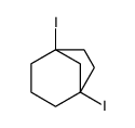 1,5-diiodobicyclo[3.2.1]octane结构式