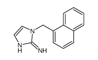 1-(naphthalen-1-ylmethyl)imidazol-2-amine Structure