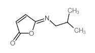 2(5H)-Furanone,5-[(2-methylpropyl)imino]- Structure