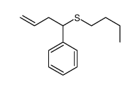 1-butylsulfanylbut-3-enylbenzene Structure