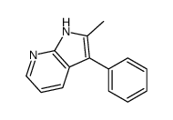 2-methyl-3-phenyl-1H-pyrrolo[2,3-b]pyridine Structure