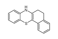 6,7-dihydro-5H-benzo[c]phenothiazine结构式