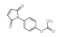 1H-Pyrrole-2,5-dione,1-[4-(acetyloxy)phenyl]- picture