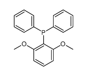 (2,6-dimethoxyphenyl)-diphenylphosphane结构式