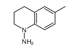 6-methyl-3,4-dihydro-2H-quinolin-1-amine Structure