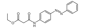 ethyl 3-oxo-3-(4-phenyldiazenylanilino)propanoate结构式