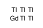 gadolinium,thallium (3:5) Structure