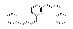 2,6-bis(4-phenylbuta-1,3-dienyl)pyridine结构式