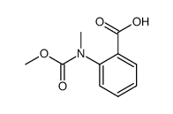 N-methoxycarbonyl-N-methyl-anthranilic acid结构式