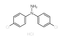 1,1-bis(4-chlorophenyl)hydrazine Structure
