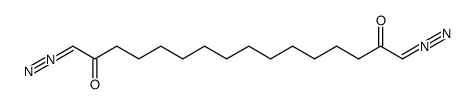 1,16-bis-diazo-hexadecane-2,15-dione Structure