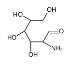 (2S,3S,4R,5S)-2-amino-3,4,5,6-tetrahydroxyhexanal结构式